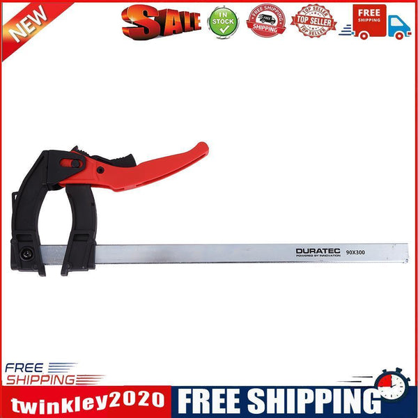 DURATEC Ratchet F Clamp Woodworking Clamp Quick Grip Wood Clip (DT64090300)