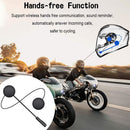 T4 Motorcycle Bluetooth-Compatible 5.0 Helmet Motorbike Stereo Music Headsets