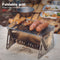 Detachable Camping Grill Foldable Mini Stove Portable Folding BBQ Supply Newly