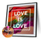 5D DIY Diamond Painting Full Round Drill rainbow flag Picture of Rhinestone