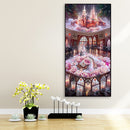 #A Rose Manor DIY Diamond Painting Rhinestone Full Round Drill for Room Decorati