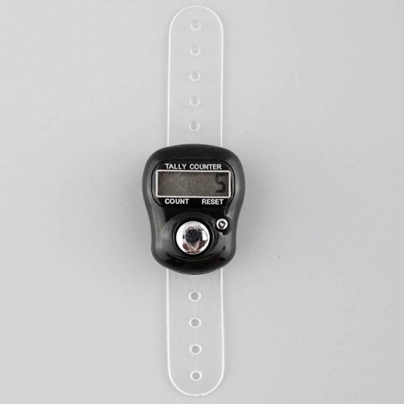 Mini Finger Counter LCD Electronic Digital Counter Range 0-99999 (Blue)