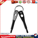 Steel Mini EDC Slotted Screwdrivers Keychain Pocket Repair Tool (Black) Newly