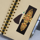 2x 5D DIY Diamond Painting Leather Bookmarks Cross Embroidery Page-Marker C