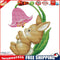 14CT Rabbit DIY Counted Cross Stitch Kit Eco-friendly Thread Needlework