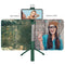 Multifunctional Phone Stand Bluetooth-compatible Desktop Support with Fill Light