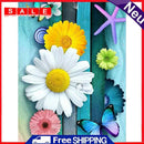 DIY Diamond Painting Butterfly Flower Full Round Drill Picture Home Decorations