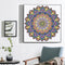 Partial Drill 5D Special Shape Diamond Painting Abstract Mandala Kit (X054)