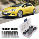 260pcs Internal Star Lock Washers Assortment Kit 7 Sizes Push on Locking Washers
