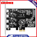 MAIWO KC019 PCIE to Type-C USB 3.1 Expansion Card 5Gbps 15pin SATA Power Adapter