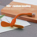 Creative Flexible Mini Fan Summer Travel Cooling Mobile Phone USB Gadgets Fans