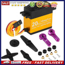 High Torque RC Crawler Car Robot 20kg Metal Gear Digital Servo with 25T Arm
