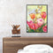 Rabbit in Flowers Colouring Oil Canvas DIY Hand Painted Art Paint By Numbers