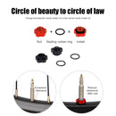 VXM 2pcs MTB Bike Schrader Presta Nozzle Wheel Nut Rim Conversion with Wrench