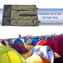 Tents Nail Storage Bag, Heavy Duty Hammer Stakes Pegs Tents Accessories Holder