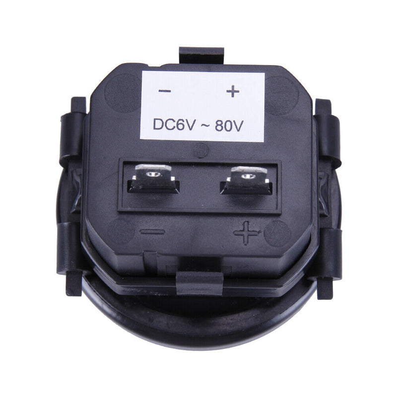 12v 24v 36v Hour Meter for Marine Boat Engine  2" Round Waterproof Gauge Newly