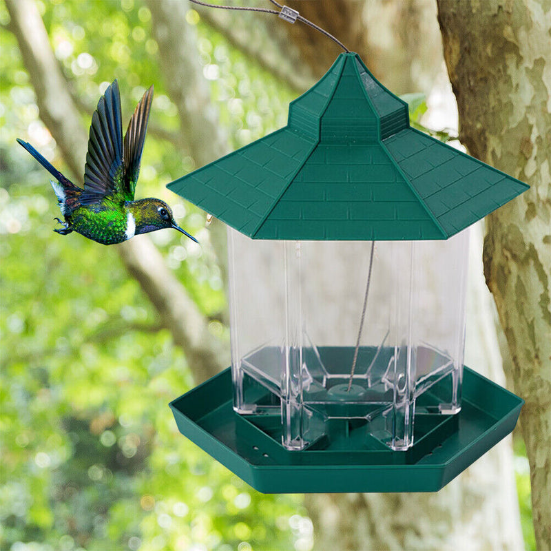 Hanging Wild Bird Feeders for Outdoors Gazebo Yard Garden Decor Pet Feeding T