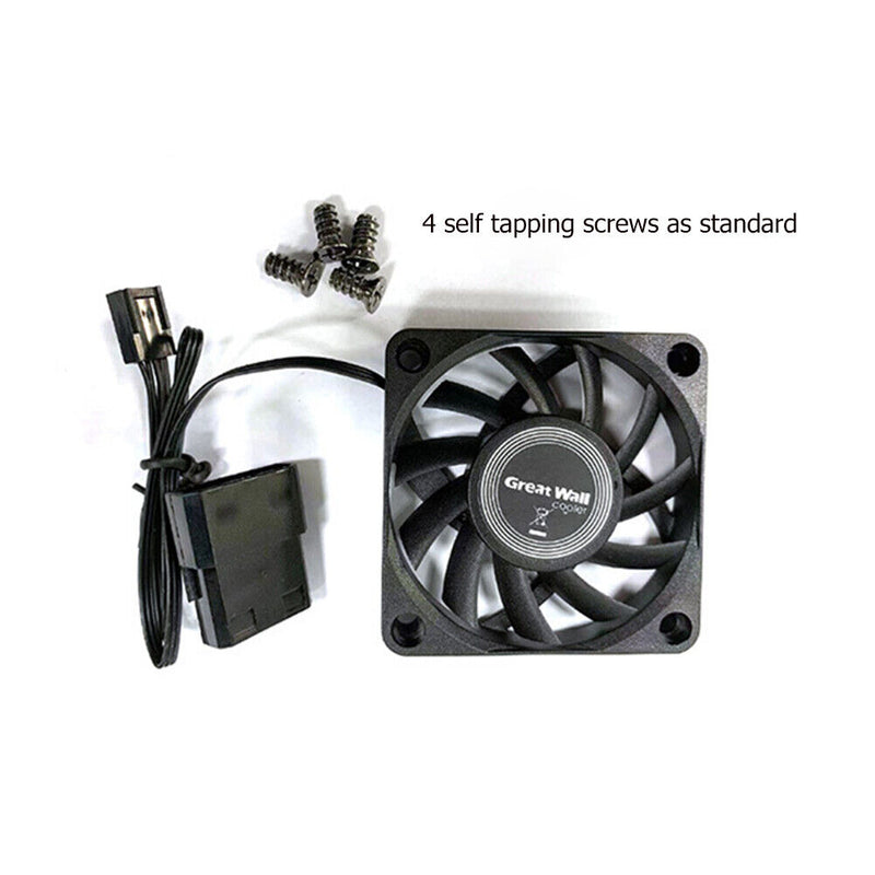 Silent Fan for Computer Cases Chassis Cooling Fan Hydraulic Bearing (6cm) Newly