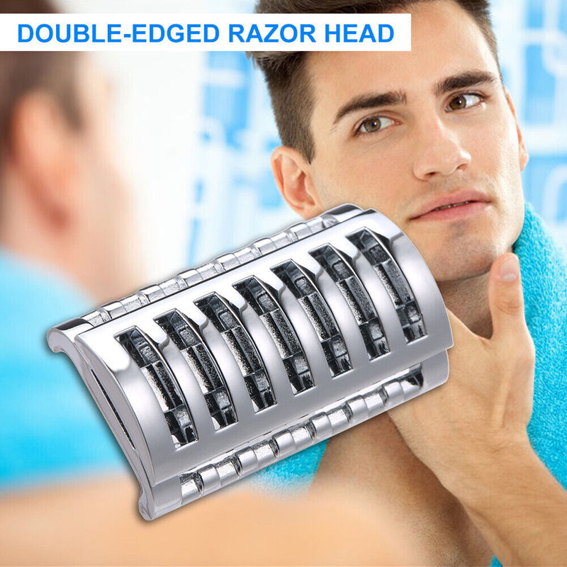 Safety Double-edged Razor Head High Performance Portable Shaving Head Tool Newly