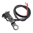 Flameout Switch With Fixed Wiring Harness for Motorcycle Electromobile