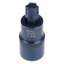 1/2 inch Torx Screwdriver Socket Bits Adapter Drive Socket Hand Tool(T55) Newly