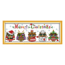 14CT Stamped Cross Stitch Needlework Embroidery Craft (K991 Christmas Bird)