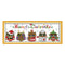 14CT Stamped Cross Stitch Needlework Embroidery Craft (K991 Christmas Bird)