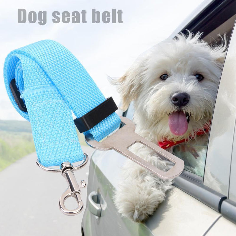 Car Dog Seat Belt Adjustable Safety Seatbelt Lead Leash for Pet Dog Harness