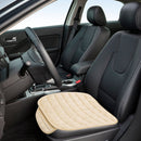 Non Slip Car Seat Cover Warm Plush Seat Protector Mat Pad Cushion (Beige) Newly