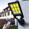 Solar Powered Wall Lamp Waterproof PIR Motion Sensor Outdoor Yard Light (F)
