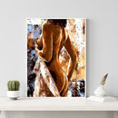 Painting By Numbers Kit DIY Nude Beauty Hand Painted Canvas Oil Art Picture
