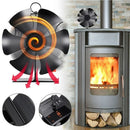 Friendly Quiet Efficient Fireplace Fan Log Wood Burner Fire Burning Stove Fan