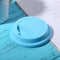 Silicone Cup Lid Reusable Anti-dust Leakproof Insulation Cover (Light Blue)