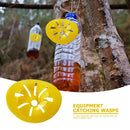 10pcs Reusable Garden Wasp Trap Bee Fly Catcher Plastic Bottle Hornet Traps