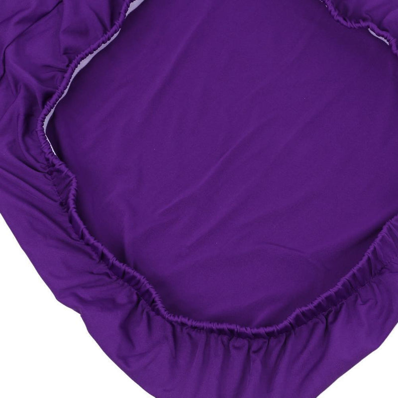 Pure Elastic Chair Covering,Hotel And Office Conjoined Covering Purple