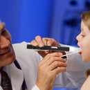 USB Charge LED Flashlight Medical Pen Light Mini Clip Nursing Lamp (Black) Newly