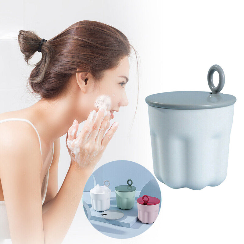 Simple Face Washing Cleanser Shower Bath Shampoo Foam Maker Bubble Foamer Device