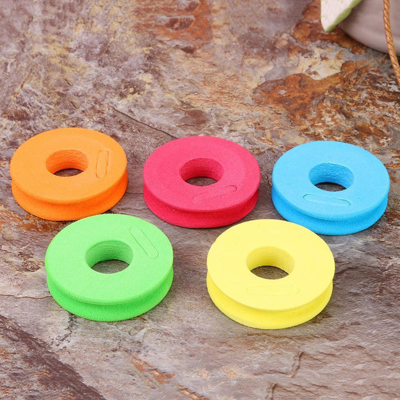 100pcs Foam Winding Main Coil Board Fishing Line Rotating Spool for Fishing Gear