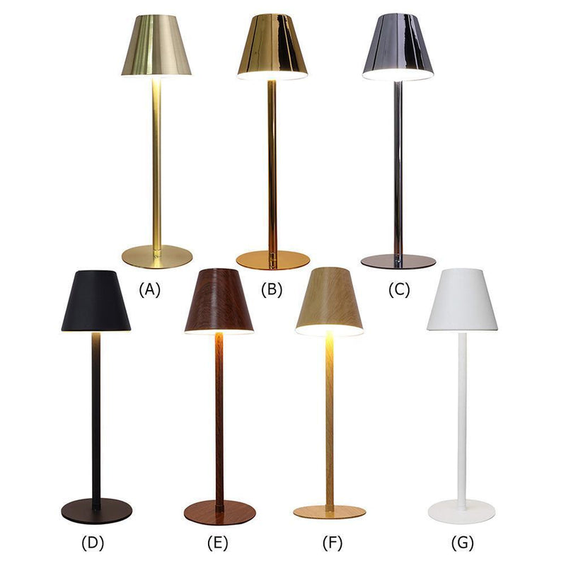 Modern LED Desk Lamp Bar Rechargeable Touch Living Room Reading Light (F)