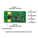 Portable Solar Lamp Controller Module Strong Ornamental for Outdoor Garden Light