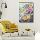 5D DIY Special Shaped Diamond Painting Flower Embroidery Mosaic Kits Wall D