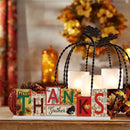 Large Size Double Sided Wooden Sign Fall and Halloween Decorations for Hom!