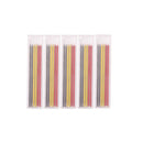 6pcs Carpenter Refill Pencil 2B Mechanical Woodworking (Red Yellow Black) Newly