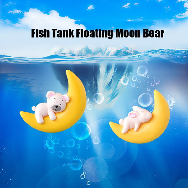 Device Aquarium Accessories Fish Tank Decoration Aquarium Decoration Moon Bear