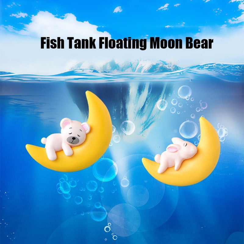 Device Aquarium Accessories Fish Tank Decoration Aquarium Decoration Moon Bear