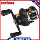 8kg Drag Strong Brake Low Profile Baitcasting Fishing Reel Metal Fishing Tackle