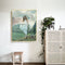 Frameless Oil Paint By Numbers DIY Angel Picture Craft Kit for Home Living Room