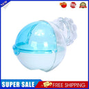 Cute Hamster Mouse Bathroom Toilet Cage Plastic Animal Bath Sand Box (Blue)