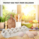 Durable Egg Tray Holder Kitchen Storage Box Fridge Crisper Container Organizer
