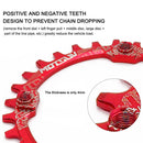 MOTSUV 104BCD Mountain Bike Crank Set Tooth Plate MTB Chain Ring Single Disc